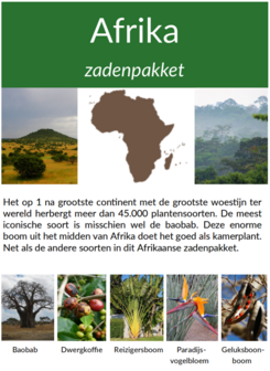 Africa seed package