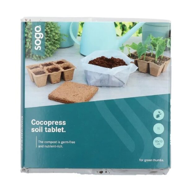 Cocopress soil tablet - 1 liter
